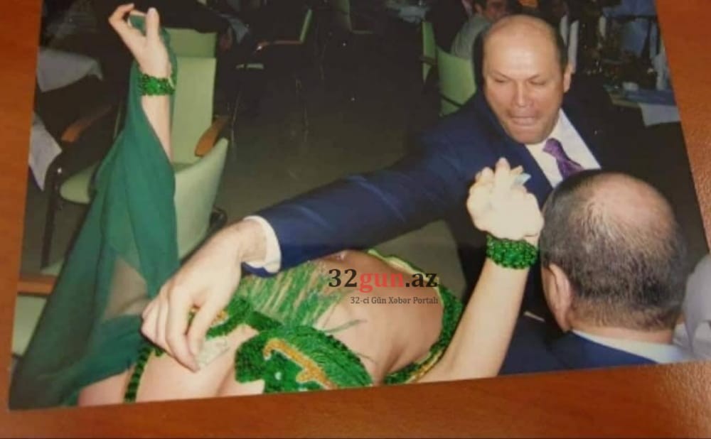 Gömrük generalının rəqqasə ilə biabırçı görüntüsü yayıldı- FOTO